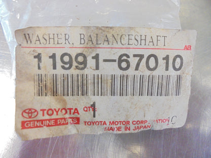 Toyota Prado 120 Series Genuine Washer Balance Shaft (Thrust Washer)New Part