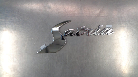 Proton Satria Genuine Rear Boot "Satria" Emblem New Part