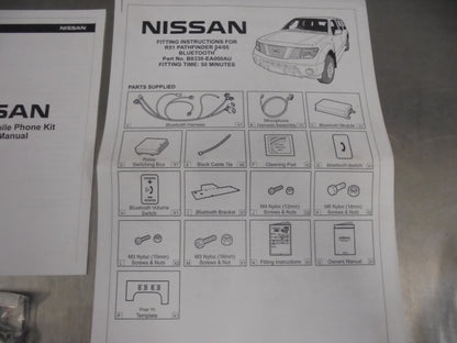 Nissan R51 Pathfinder Genuine Bluetooth Hands Free Kit New Part