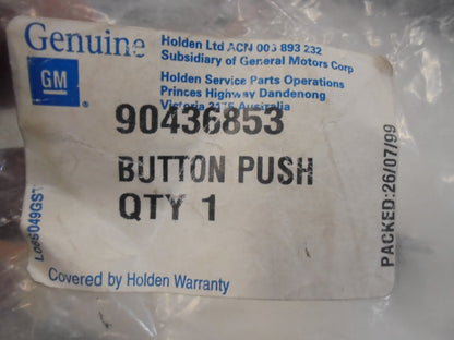 Holden Astra-B Genuine Button Push Scuttle Trim Grey New Part
