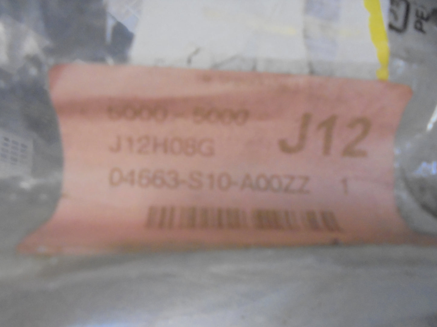 Honda CR-V Genuine Rear Bumper Face Stiffener New Part