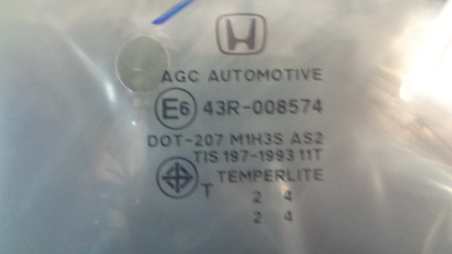 Honda CR-V Genuine Left Hand Rear Quarter Glass New Part