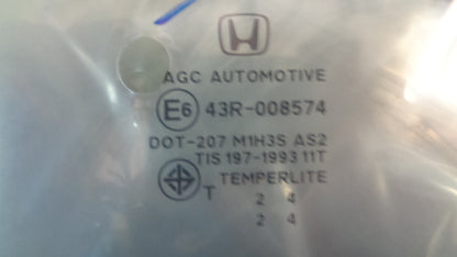 Honda CR-V Genuine Left Hand Rear Quarter Glass New Part