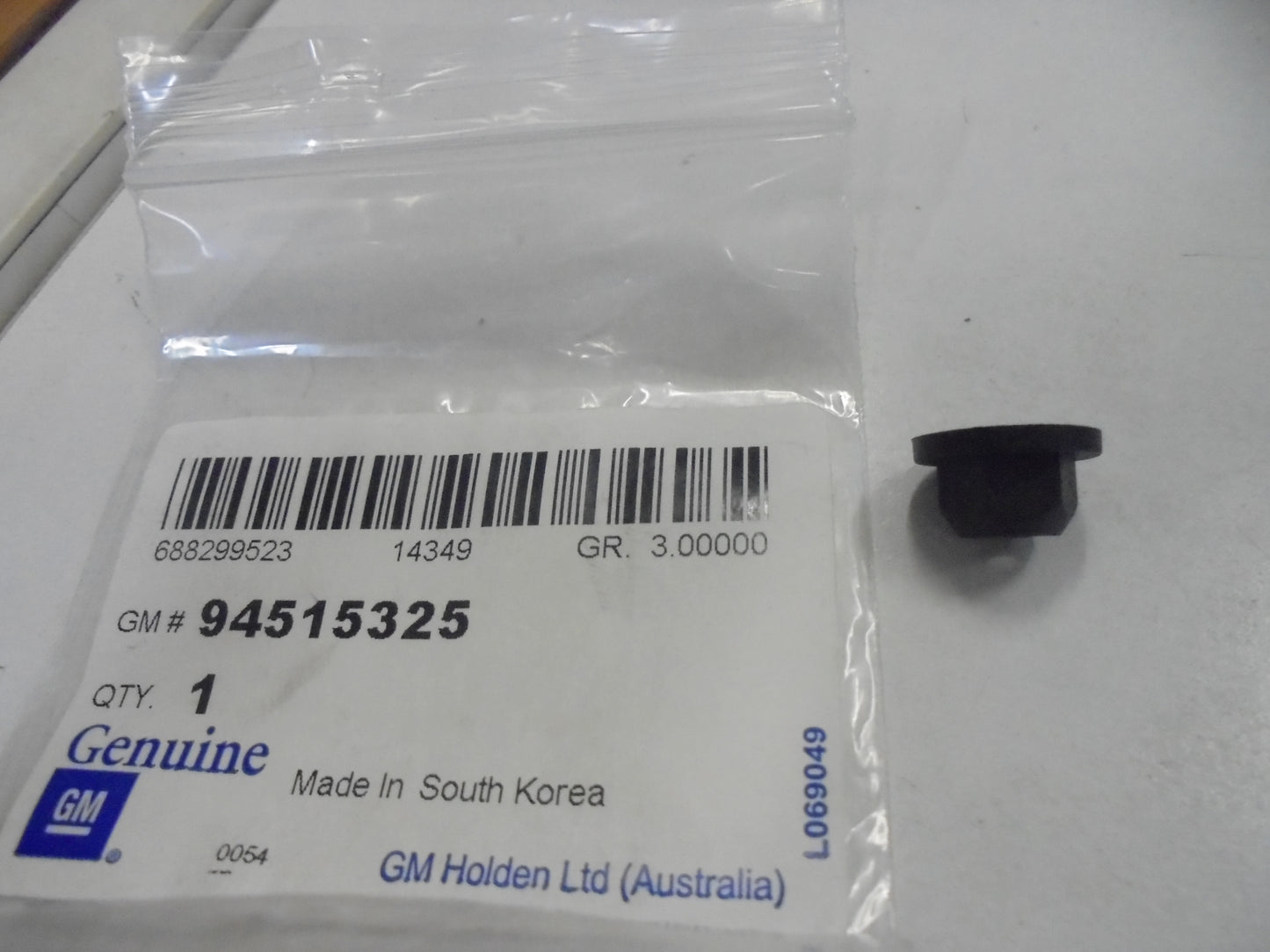 Holden Spark Genuine Heat Shield Nut New Part