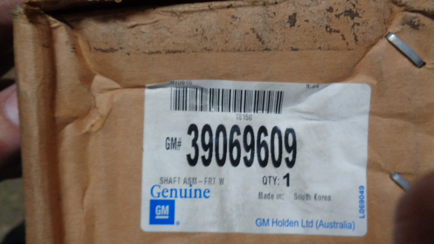 Holden Cruze Genuine Left Hand Front Drive Shaft New Part