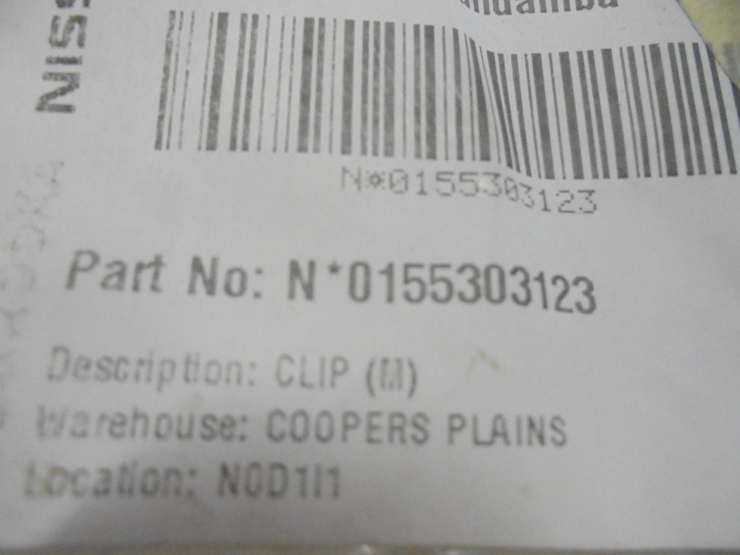 Nissan D22 Genuine Flare Stud Black Mail New Part