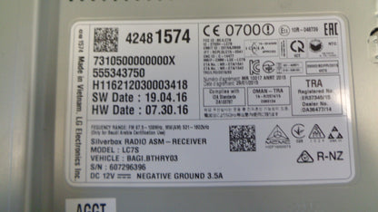 Holden RG Colorado Genuine Radio Receiver New Part