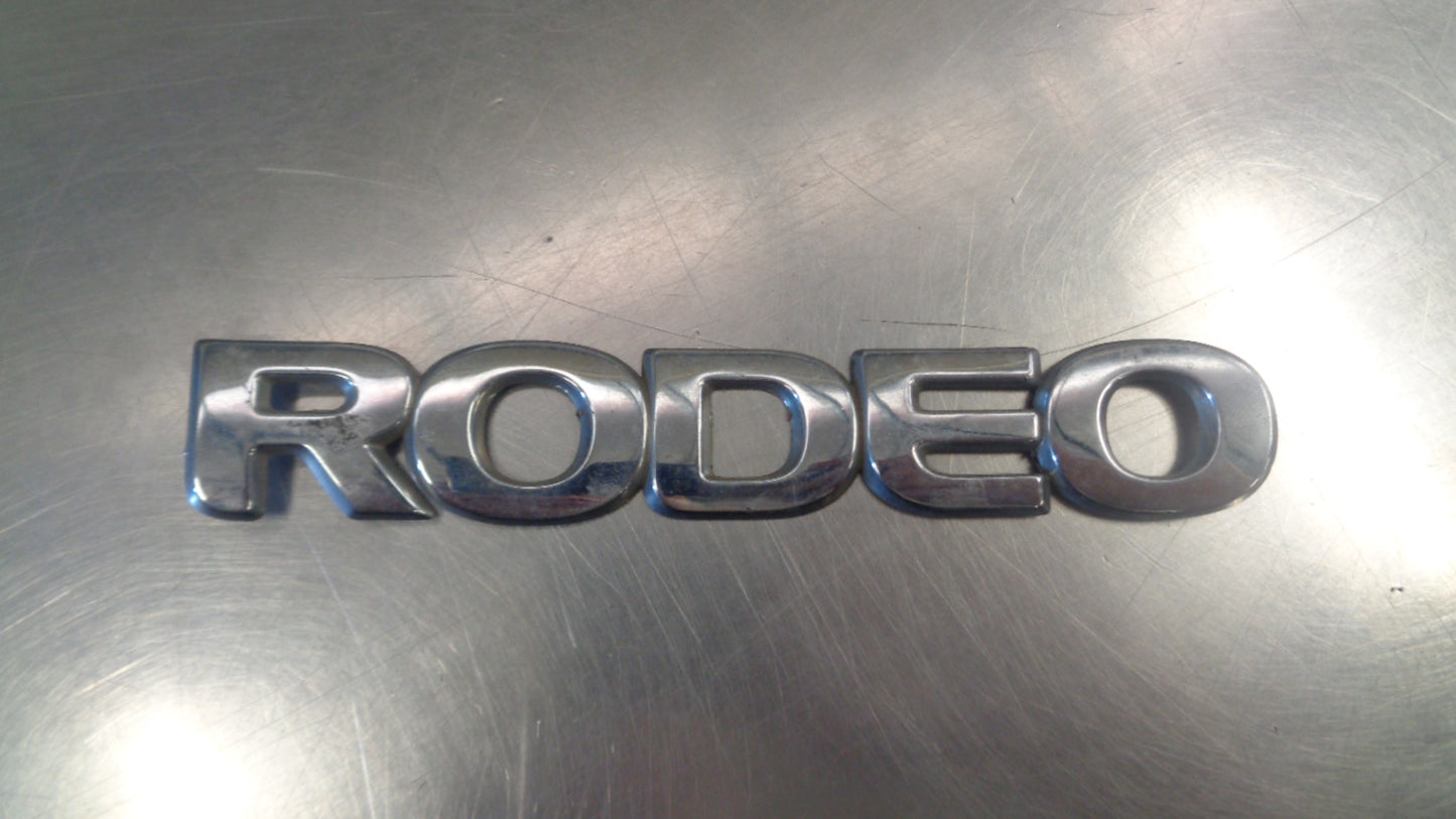 Holden RA Rodeo Genuine Emblem - Used Part