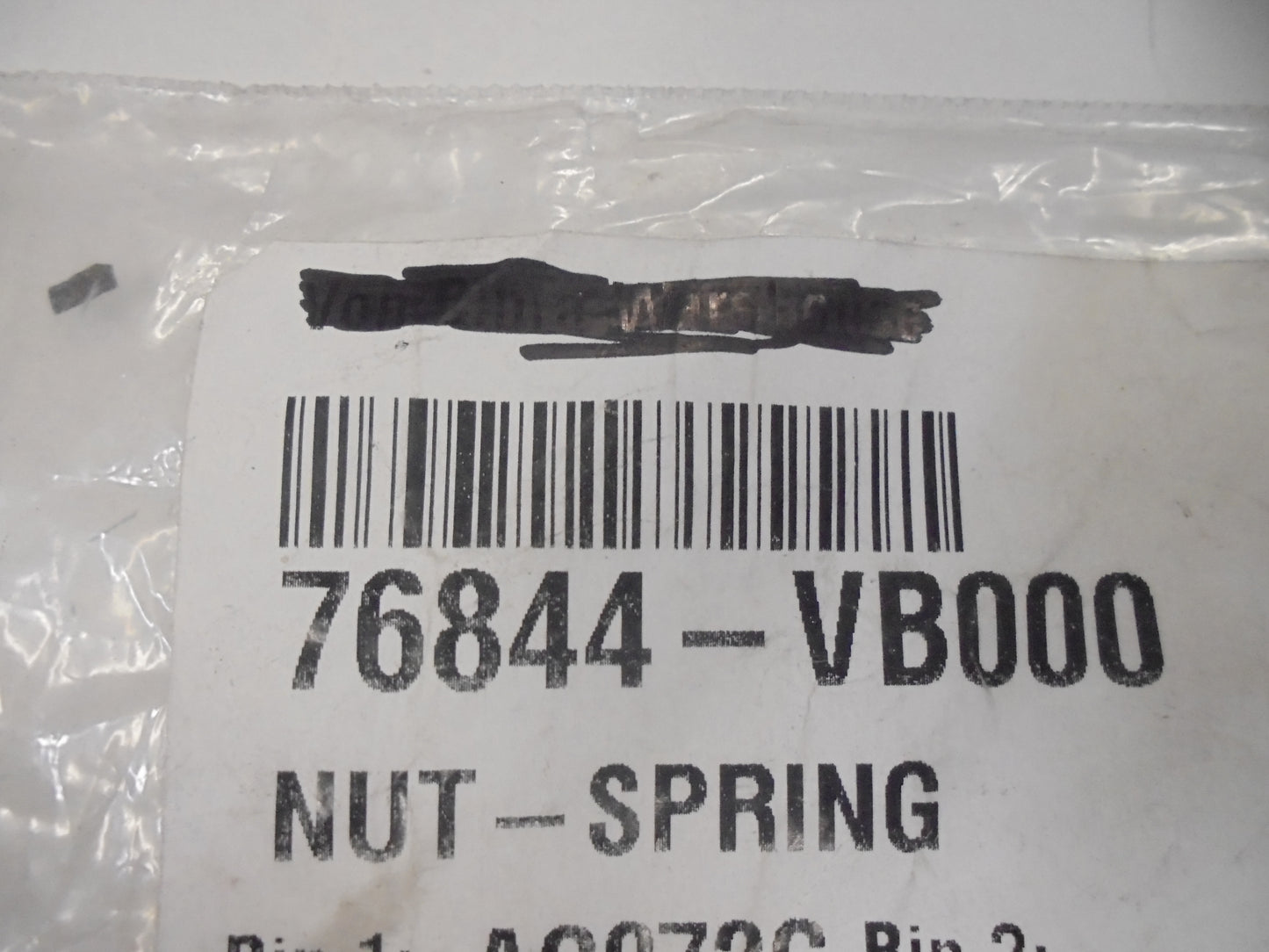 Nissan GU Patrol Y61 Genuine Door Flare Top Spring Nut New Part