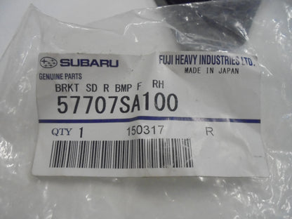 Subaru Forester Genuine Rear Passenger Side Bumper Bracket New Part
