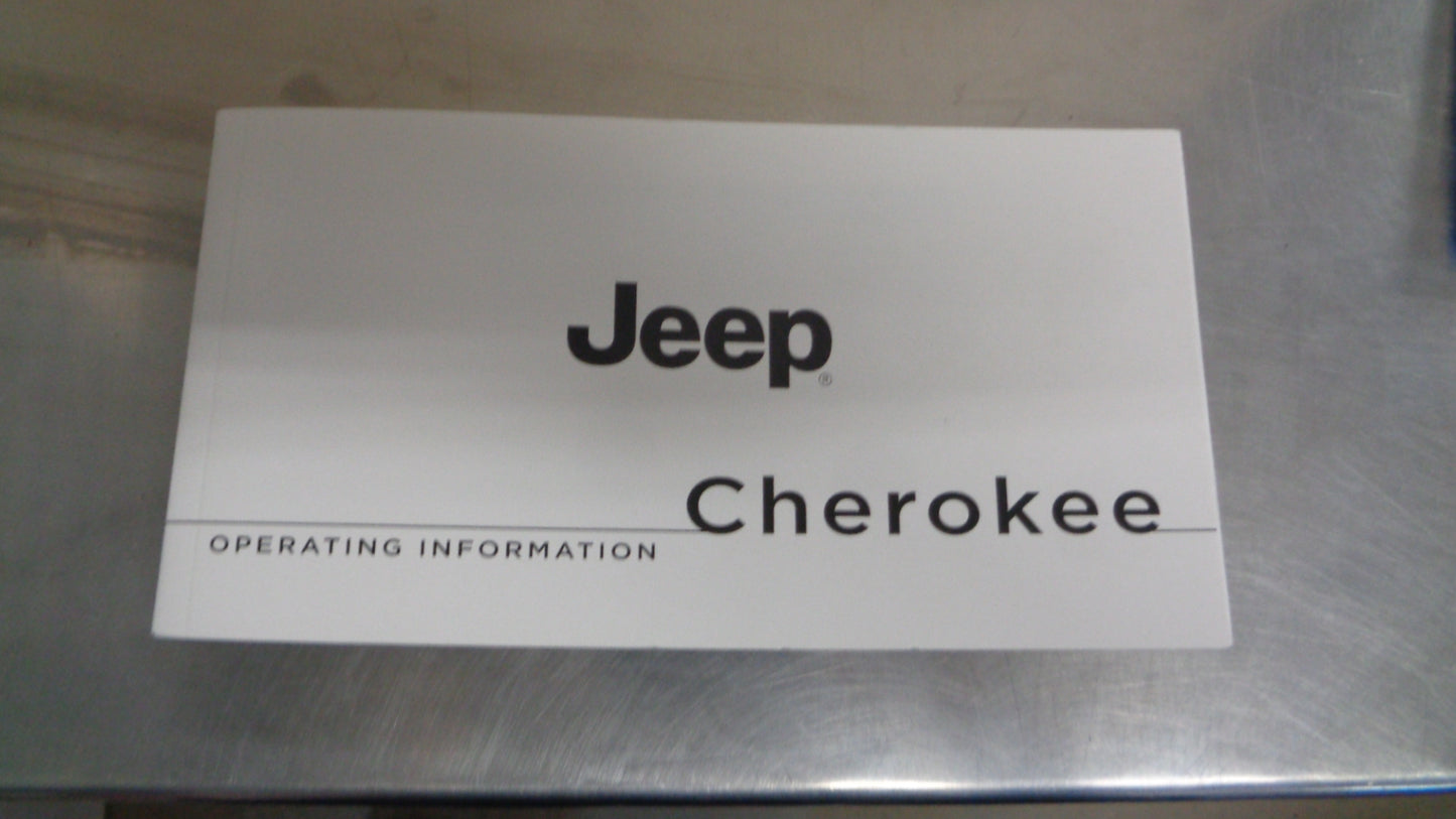 Jeep KL Cherokee Genuine Operating Information Booklet New Part