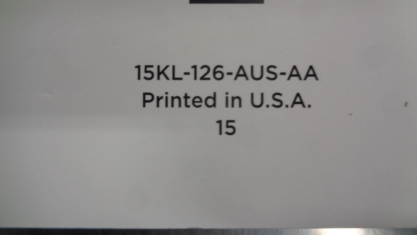 Jeep KL Cherokee Genuine Operating Information Booklet New Part