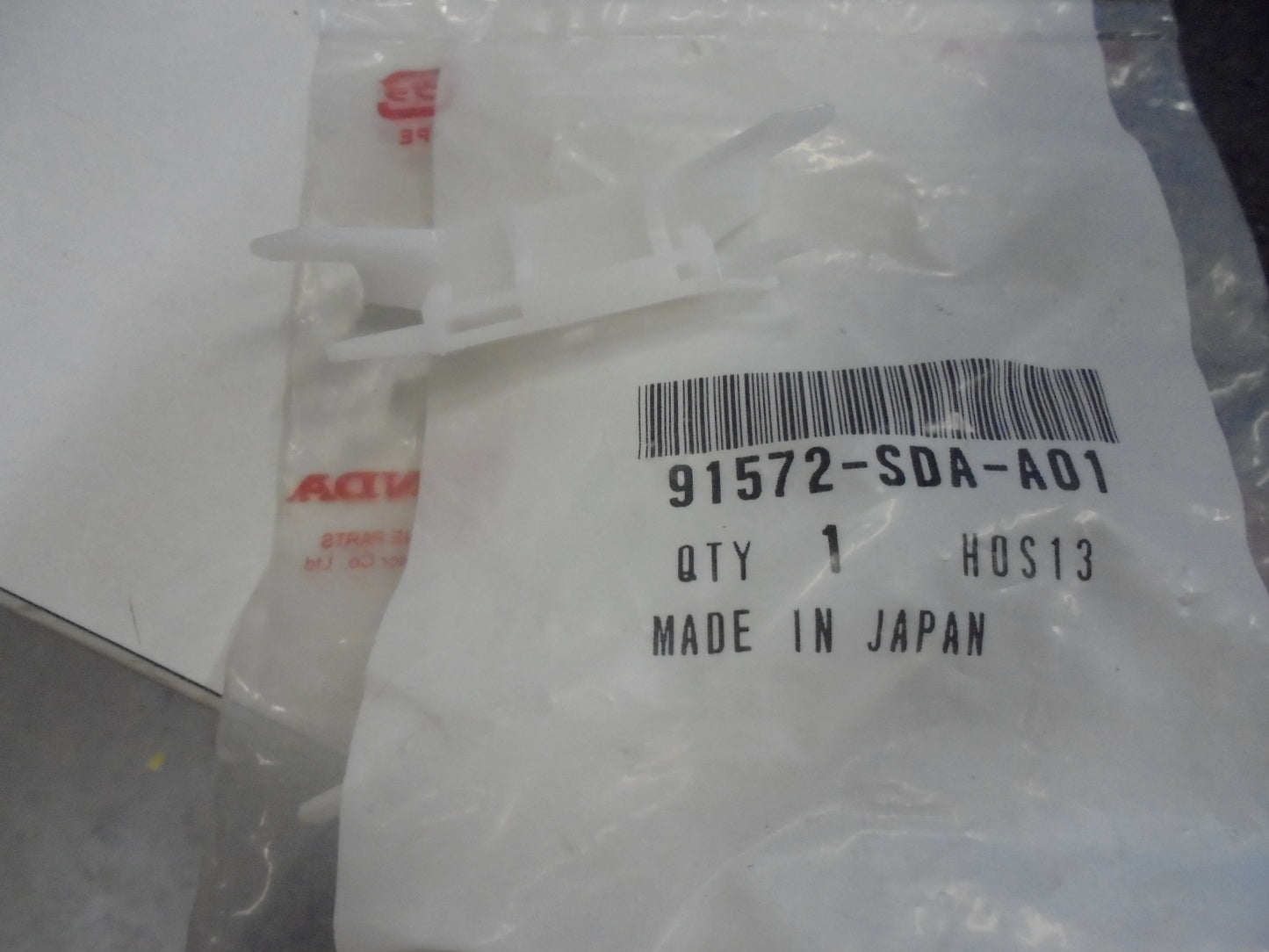 Honda Accord Genuine Roof Molding Retainer New Part