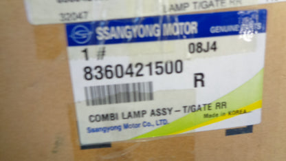 Ssangyong Turismo Genuine  Rear Right Hand Tailgate Lamp