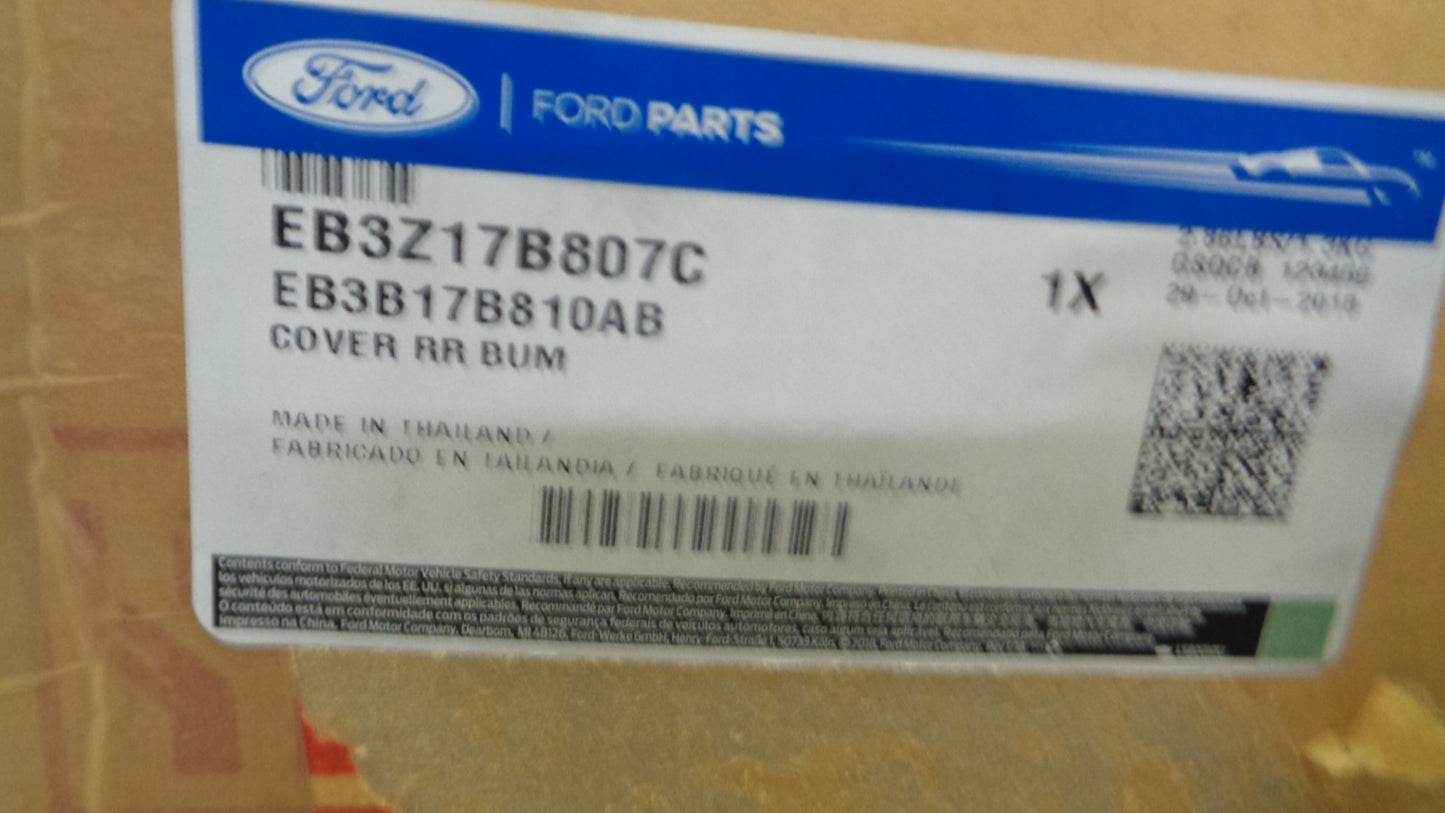 Ford Ranger XLT Genuine Rear Step Cover New Part