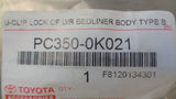 Toyota Hilux Genuine Under Rail U-Clip Lock Ute Liner New Part