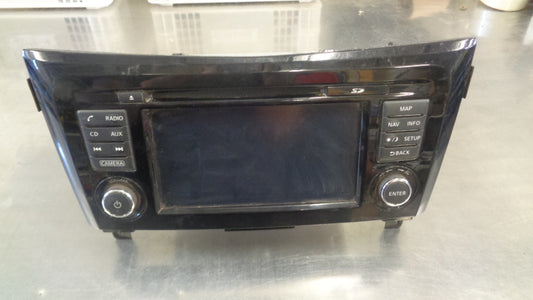 Nissan T32 X-Trail Genuine Stereo Head Unit  Untested Used Part VGC
