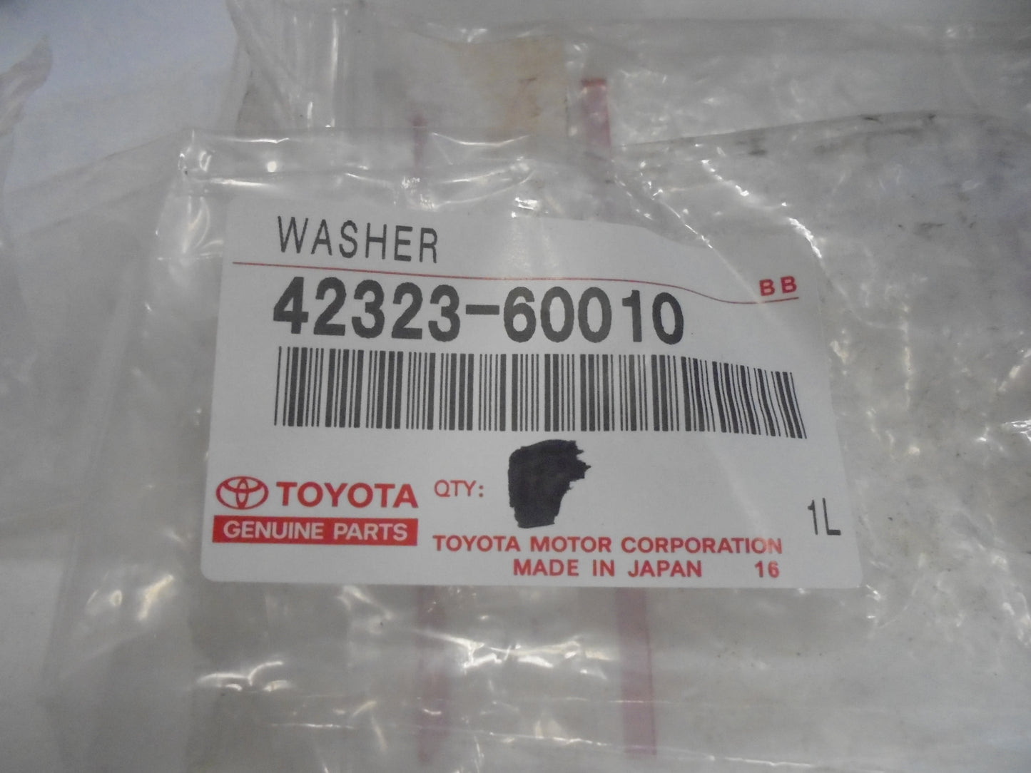 Toyota 80 Series Landcruiser Genuine Front Axel Cone Washer New Part