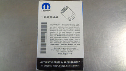 Chrysler/Jeep Genuine Oil Filter New Part