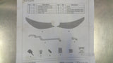 Mazda CX-9 TC Genuine Headlight Protector New Set Missing Some Fittings