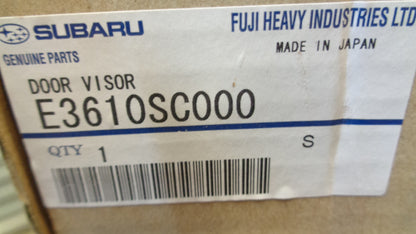 Subaru Forester Genuine Weathershield Set New Part