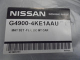 Nissan Narara D23 Dual Cab Genuine Front And Rear Carpet Mat Set Manual New Part