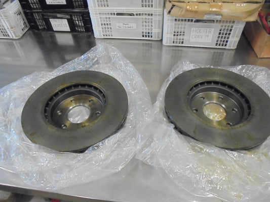 Nissan GU Y62 V8 Patrol Genuine Front Disc Rotor (PAIR) New Part