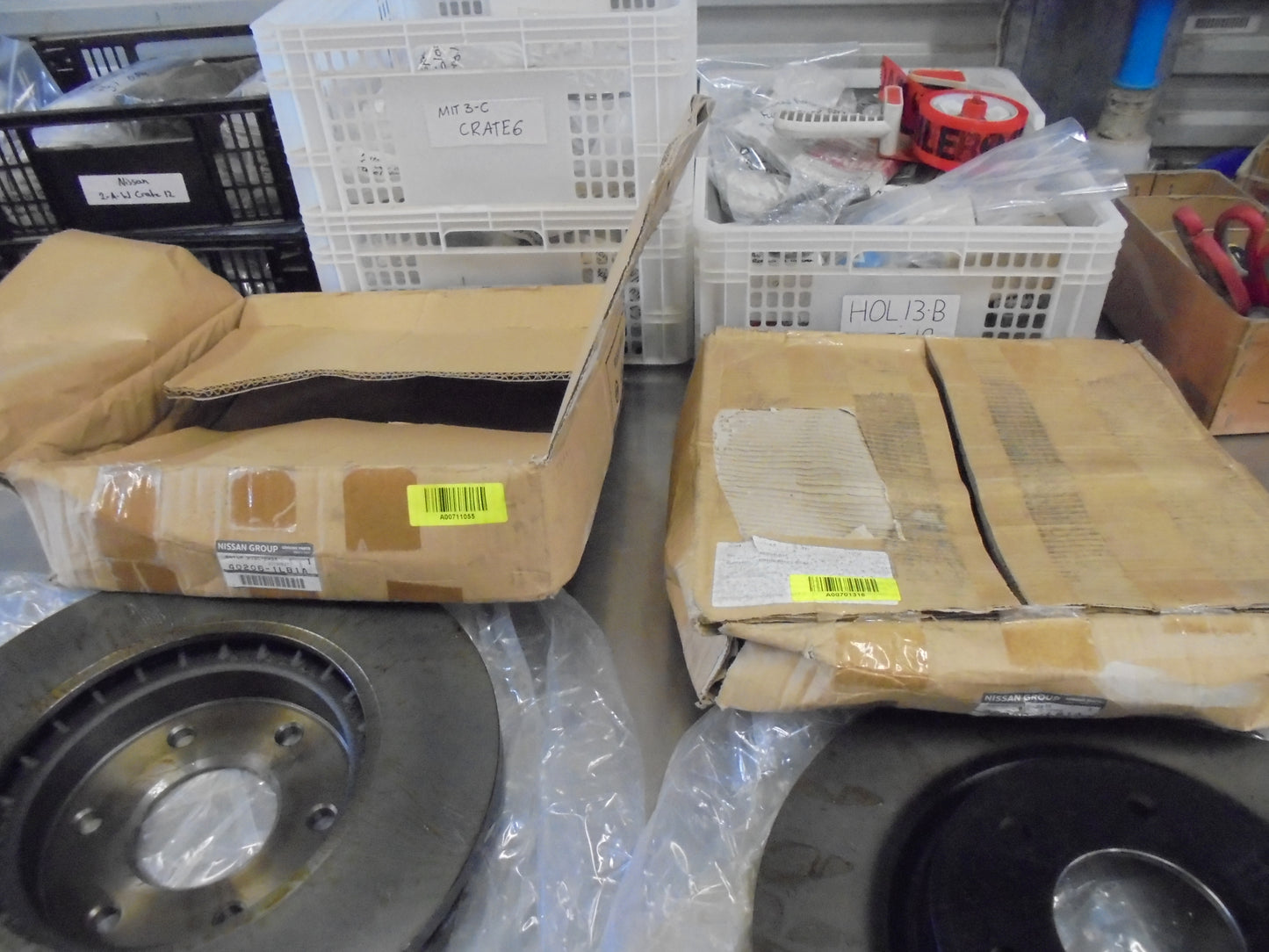 Nissan GU Y62 V8 Patrol Genuine Front Disc Rotor (PAIR) New Part