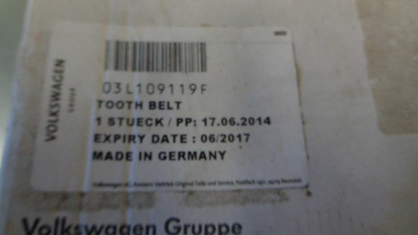 Volkswagen/Audi Genuine Timing Belt New Part