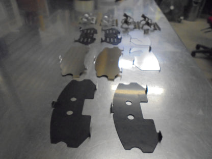 Nissan Tiida Genuine Hardware Kit Front Disc Brake Pad New Part