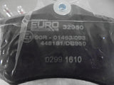 Bendix Euro Rear Bake Pad Set Suits Audi-Citroen-Fiat-Ford-Peugeot-Seat-Skoda New Part