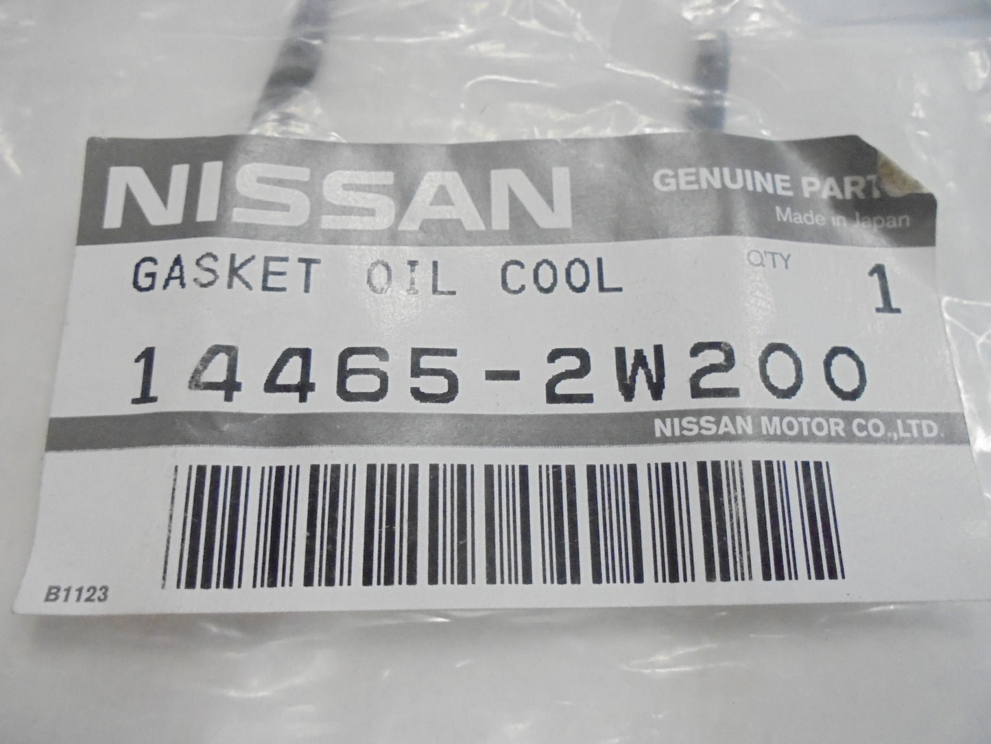 Nissan GU Y61 ZD30 Patrol Genuine Timing Rectangle O-Ring New Part