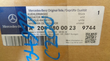 Mercedes Benz C Class W204 Genuine Front Radiator Grille New Part