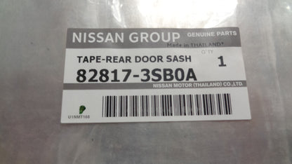 Nissan Pulsar Genuine Left Hand Rear Door Tape New Part