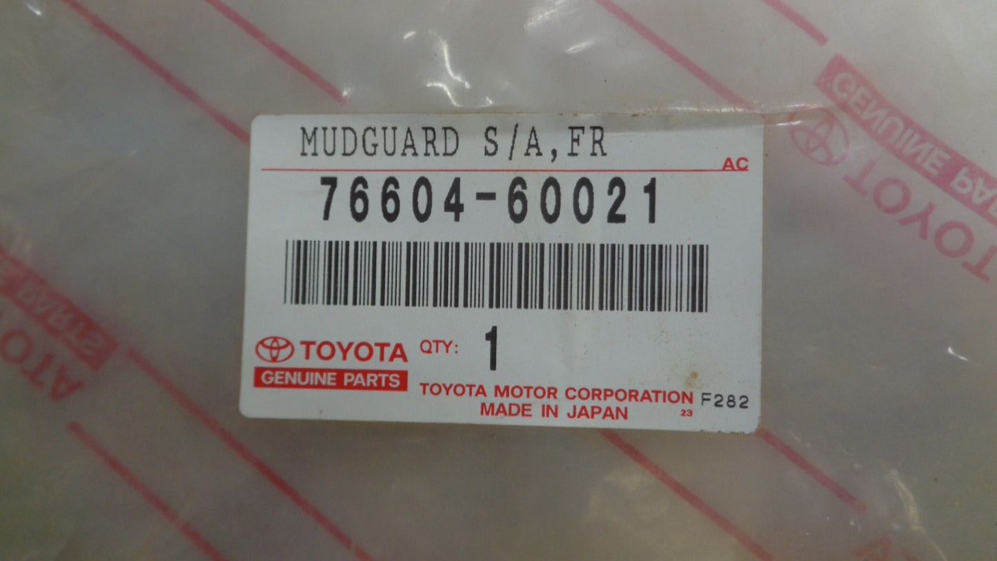 Toyota Landcruiser Genuine Front Left Mud Flap New Part