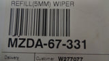 Mazda Genuine 5mm Windscreen Wiper Blade Refill New Part