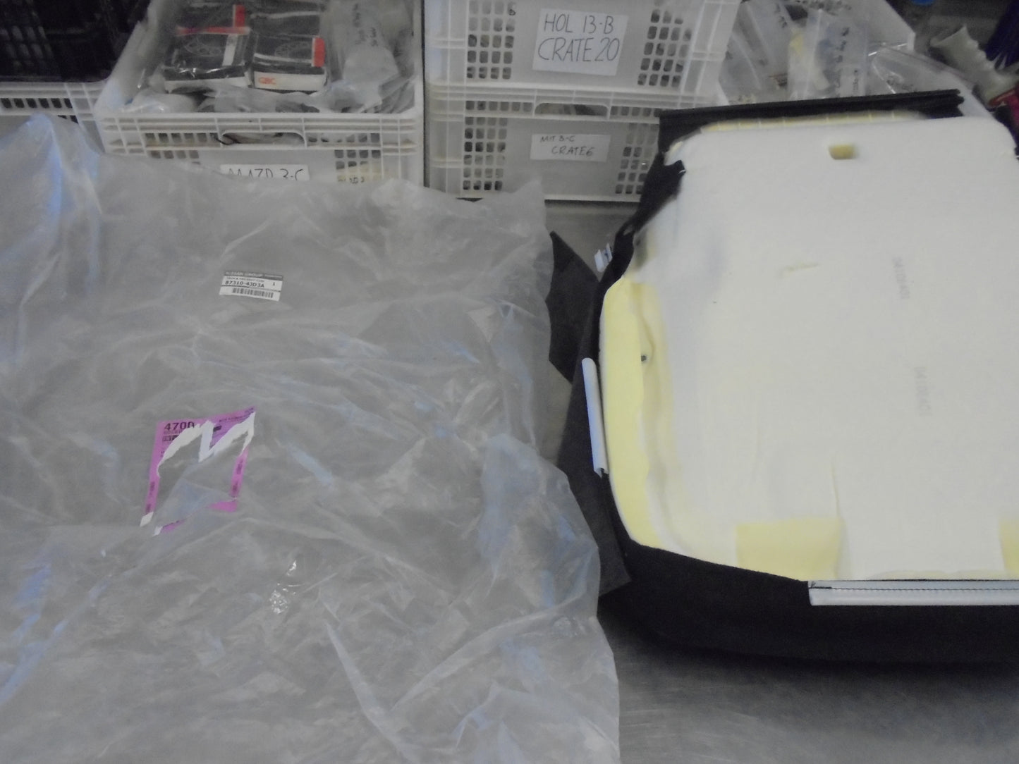 Nissan Navara D23 Genuine Front Drivers Seat Base And Cover New Part