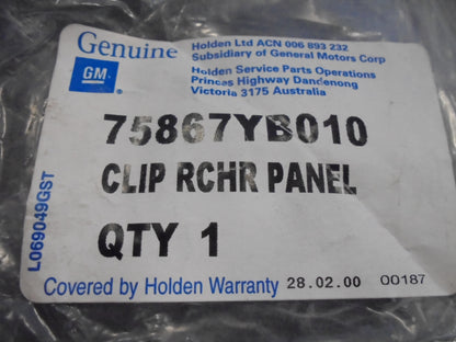 Holden Apollo-Toyota Camry Genuine Rocker Molding Clip New Part