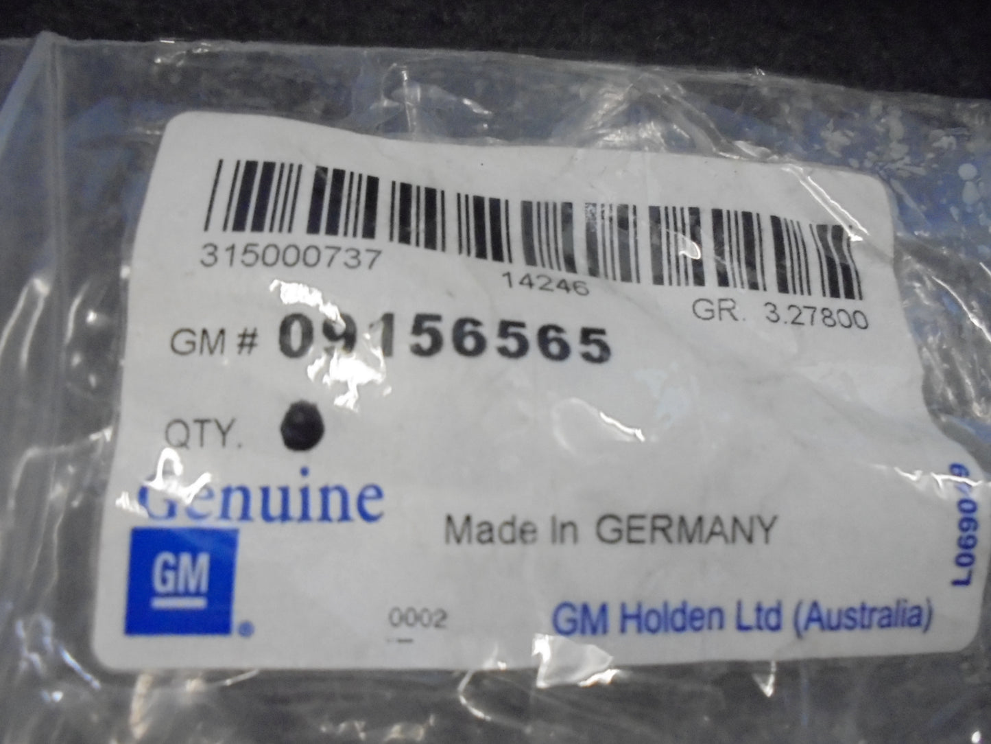 Holden Vectra JR/JS Genuine Power Steering Banjo Gasket New Part