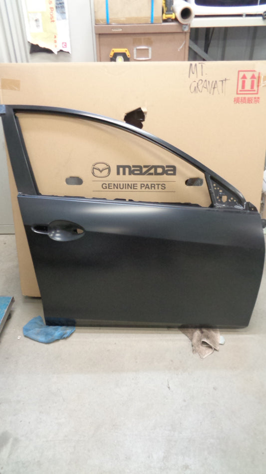 Mazda 3 Genuine Driver Front Door Shell New Part