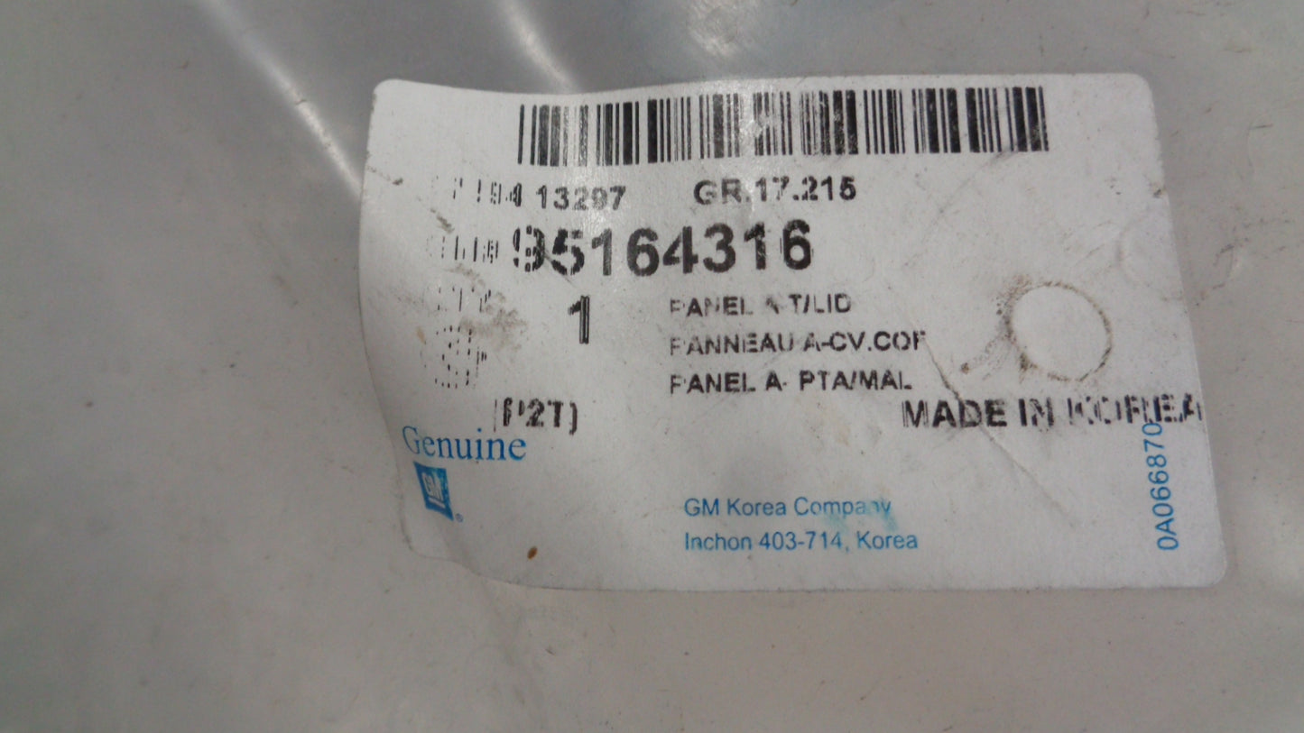 Holden TK Barina Genuine Boot Lid Assy New Part