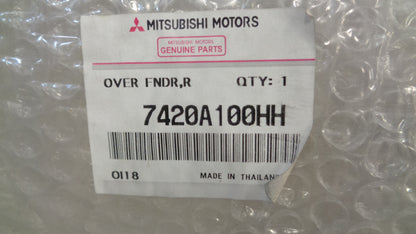 Mitsubishi ML/MN Triton Genuine Right Hand Side Front Flare Silver New Part