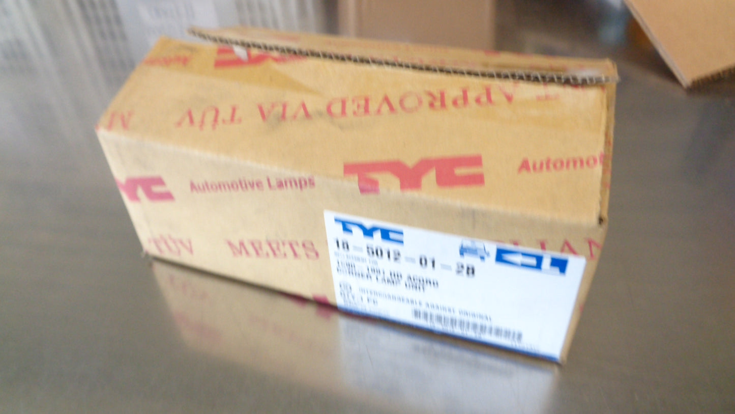 TYC Left Hand Front Light Suits Honda Accord New Part