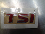 VW Tiguan/Golf/Eos Genuine Rear TSI Emblem New Part