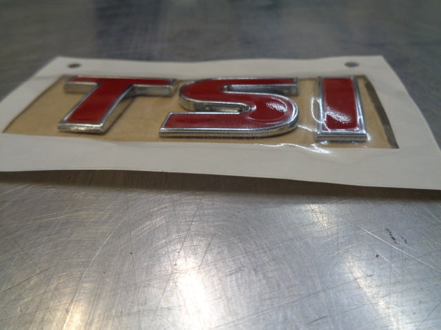VW Tiguan/Golf/Eos Genuine Rear TSI Emblem New Part