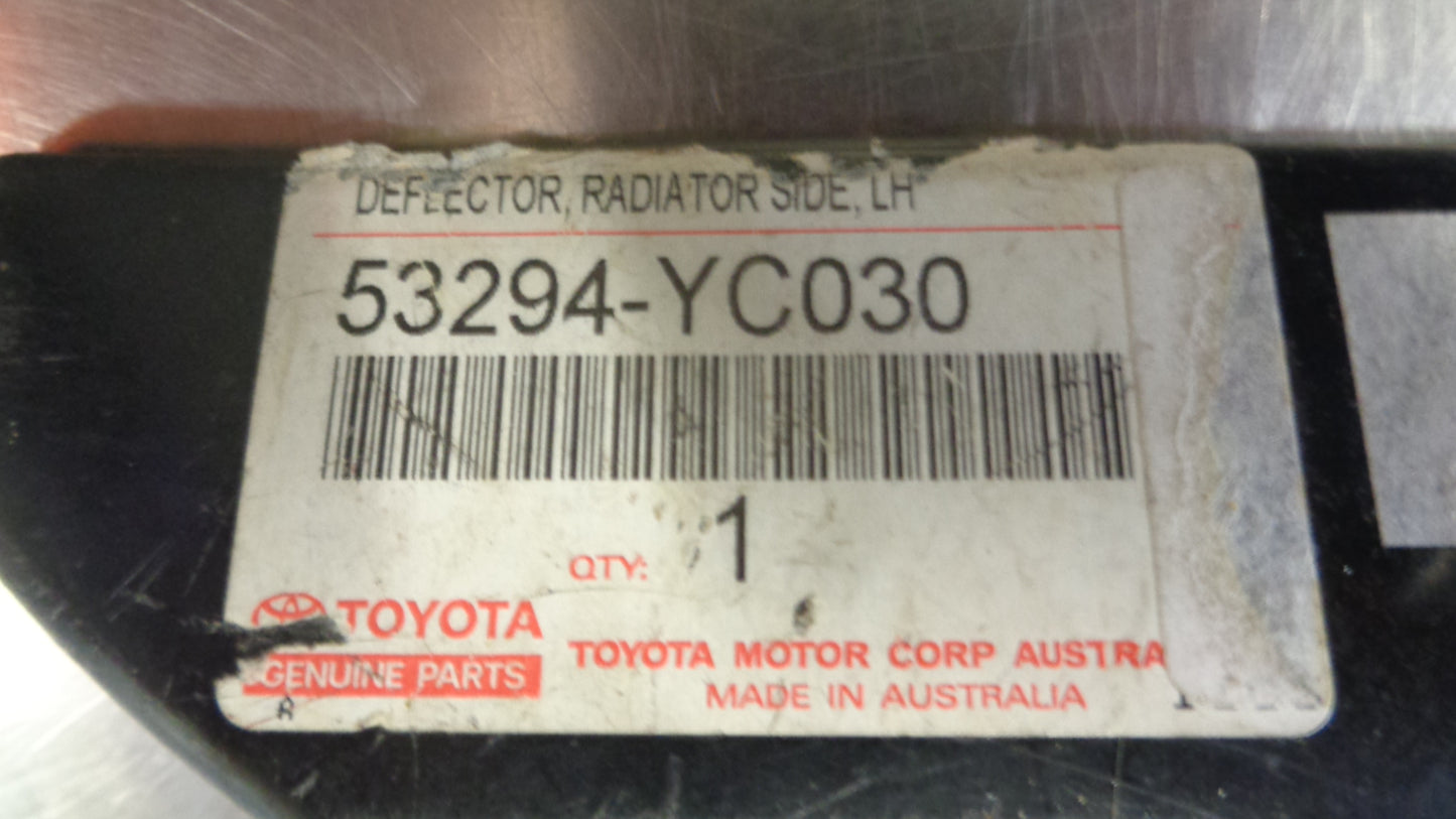 Toyota Camry Genuine Left Hand Radiator Deflector New Part