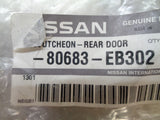 Nissan D40M/Pathfinder R51M Genuine Rear LH Inner Door Handle Escutcheon New Part