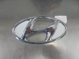 Hyundai Santa Fe Genuine Chrome Tail Gate Emblem New Part