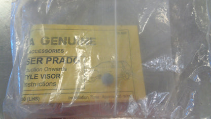Toyota Landcruiser Prado Genuine Left Hand Front Weathershield New Part