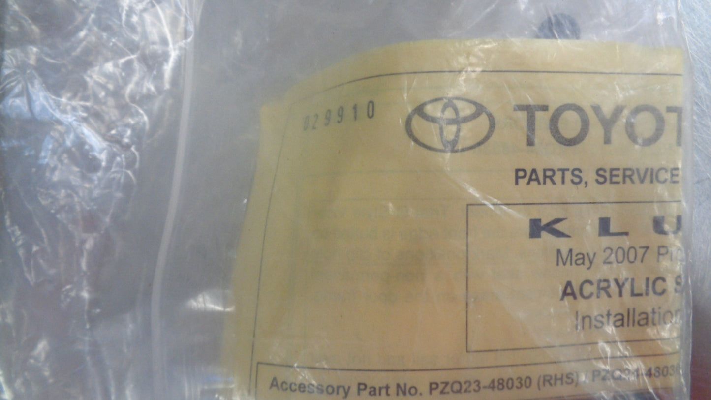 Toyota Kluger Genuine Front Right Hand Side Weather Shield New Part